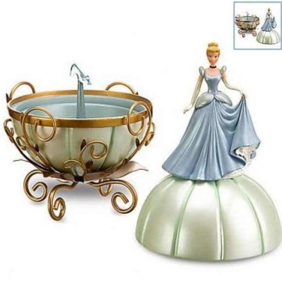 Disney Cinderella Pumpkin Carriage Jewelry Box Trinket - Picture 3 of 11
